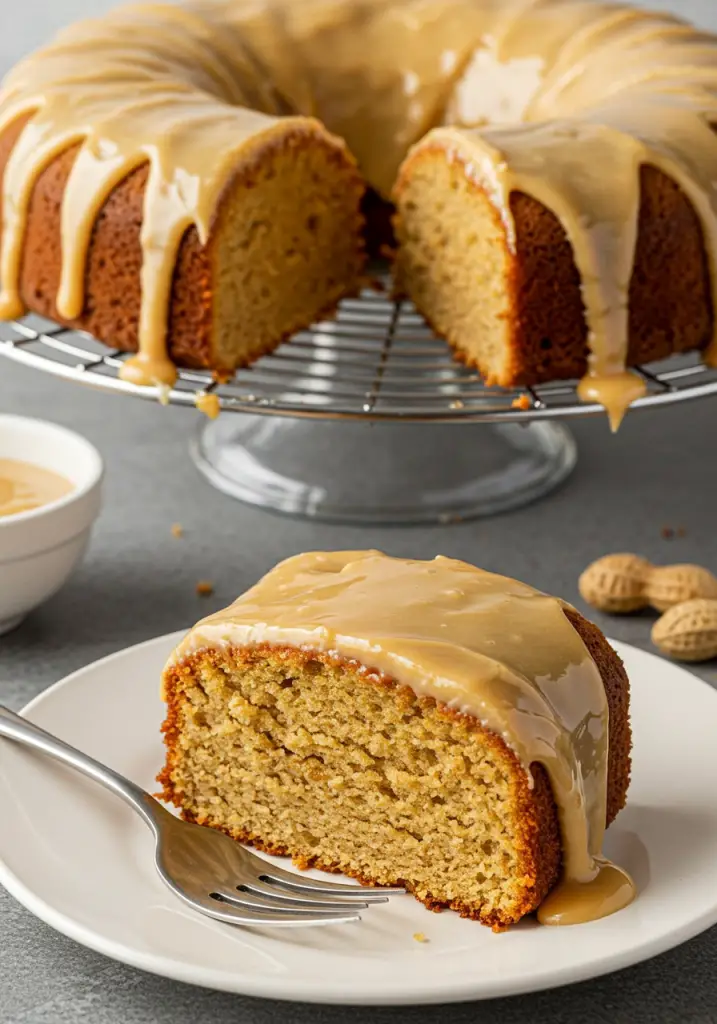 Old-Fashioned Peanut Butter Cake