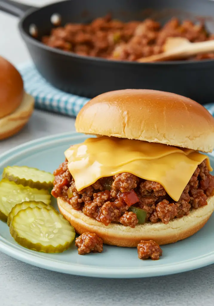 Philly Cheesesteak Sloppy Joes