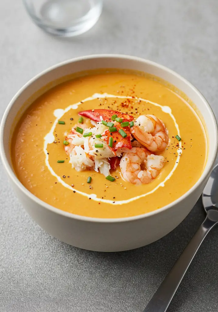 Creamy Crab and Shrimp Seafood Bisque
