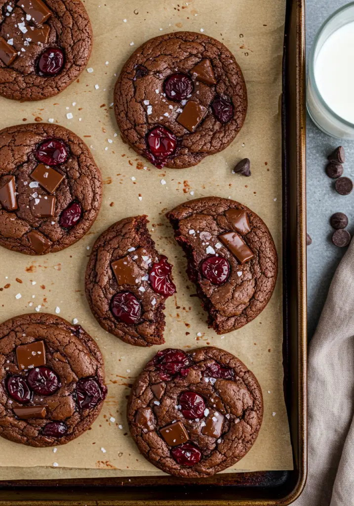 Chocolate Cherry Cookies