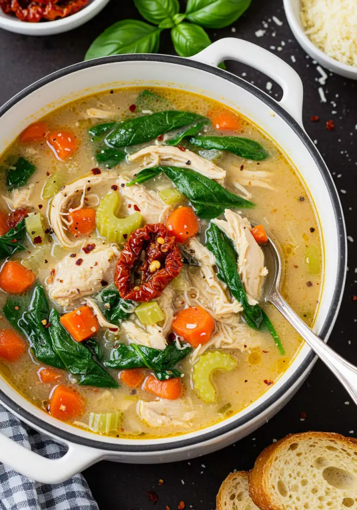 Marry Me Chicken Soup (Tuscan Style)