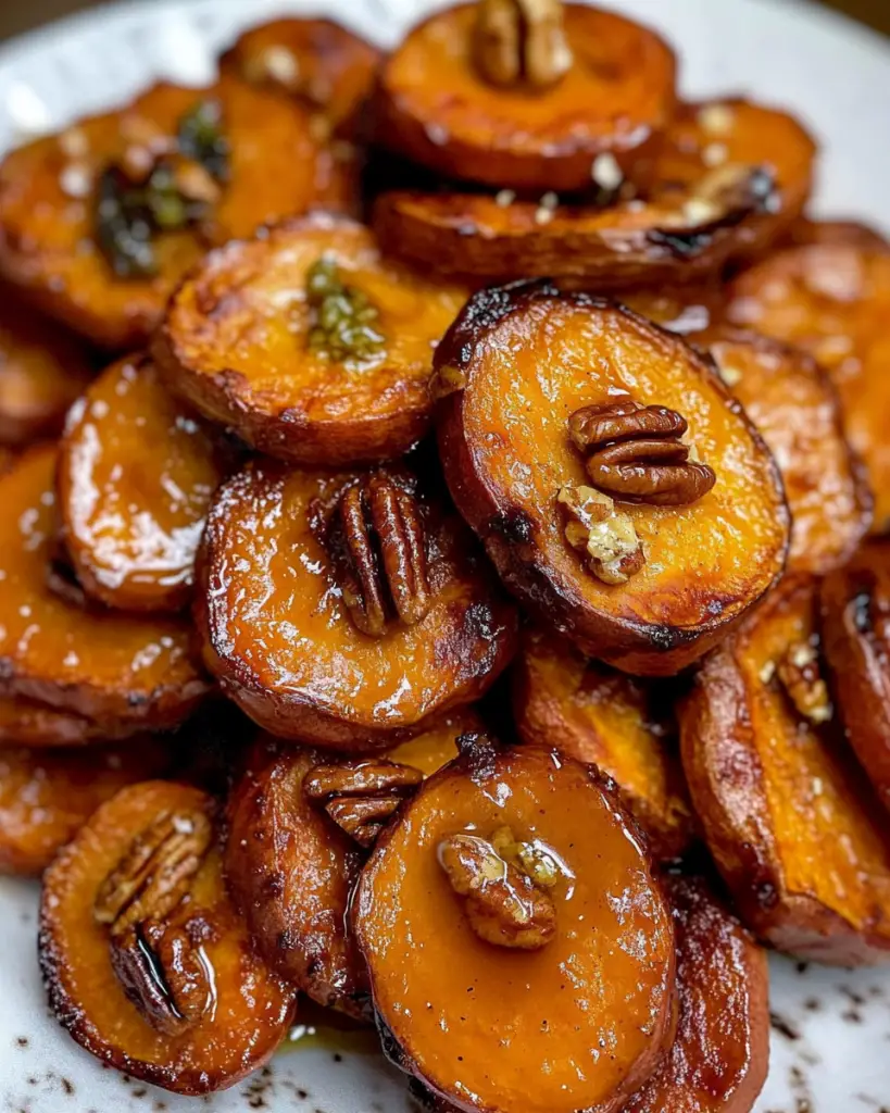 Cinnamon Maple Roasted Sweet Potatoes